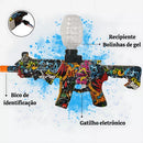 Arma Metralhadora Bolinha De Gel Arminha Elétrica Orbeez
