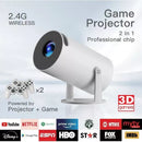 Projetor 4k Portátil Android Full Hd Video Game Home Theater