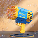Lançador de bolhas em sabão em pó bazooka