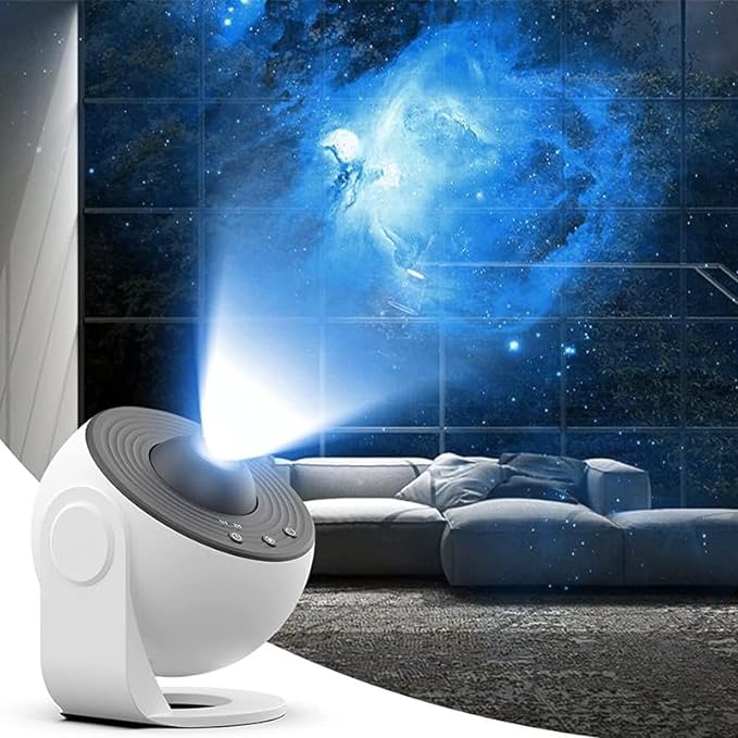 Luz noturna galáxia projetor céu estrelado 360 °  (FRETE GRÁTIS HOJE)