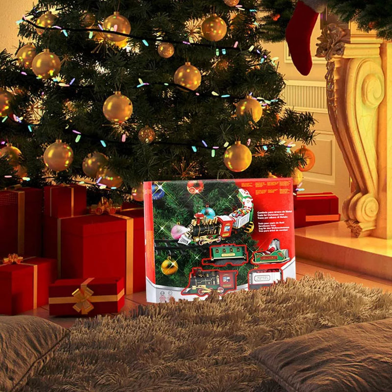 Trem Natalino Elétrico para Árvore de Natal