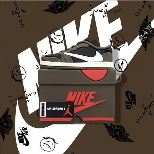 Case Compatível Fone Bluetooth AirPods 3 -tênis Nike Travis