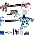 Metralhadora Ak47 Arma Bolinhas De Gel Elétrica Automática