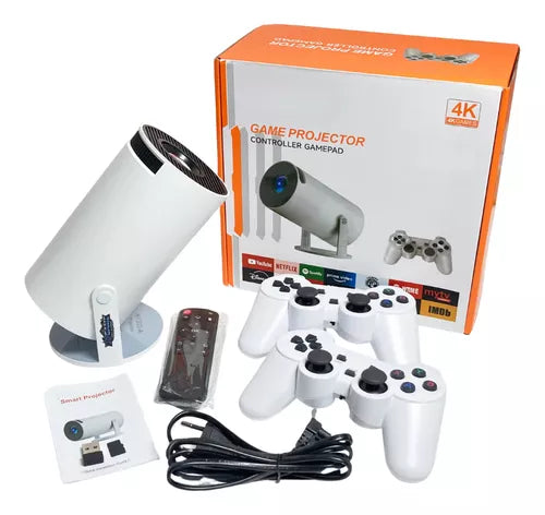 Projetor 4k Portátil Android Full Hd Video Game Home Theater