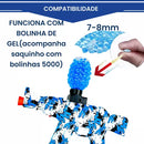 Metralhadora Ak47 Arma Bolinhas De Gel Elétrica Automática