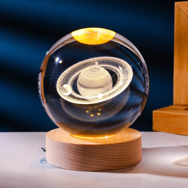 Luminária Planetas - Globo de Cristal (ULTIMAS UNIDADES)