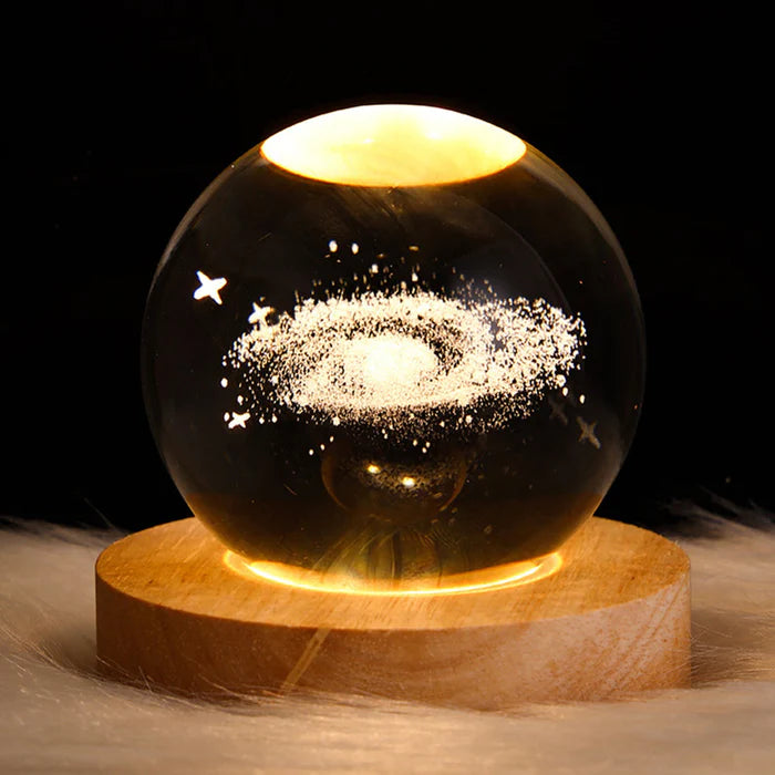 Luminária Planetas - Globo de Cristal (ULTIMAS UNIDADES)