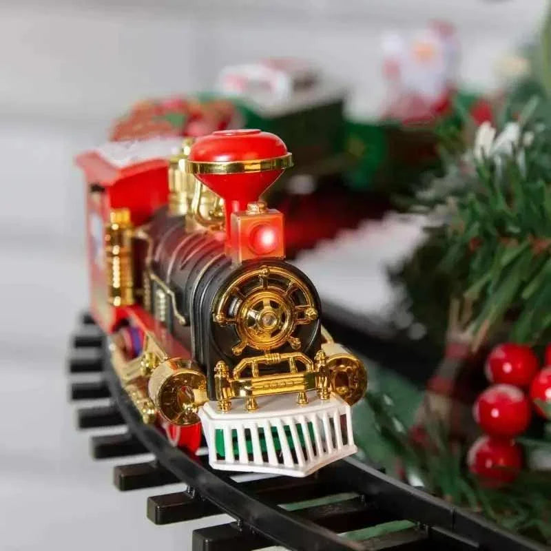 Trem Natalino Elétrico para Árvore de Natal
