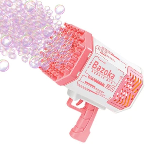 Lançador de bolhas em sabão em pó bazooka