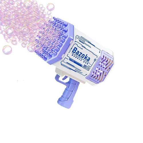 Lançador de bolhas em sabão em pó bazooka