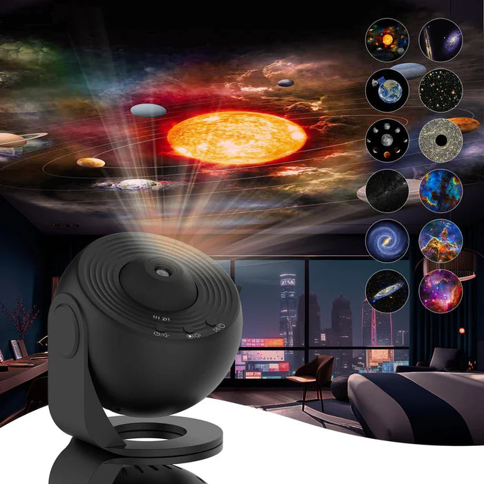 Luz noturna galáxia projetor céu estrelado 360 °  (FRETE GRÁTIS HOJE)