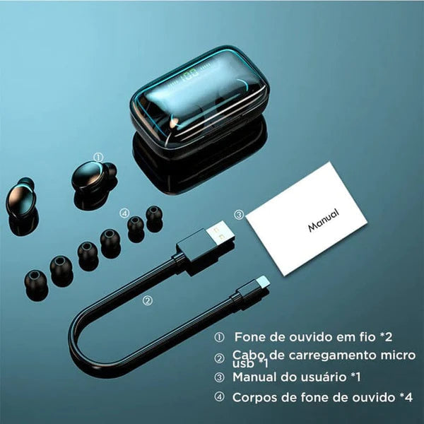Fone Bluetooth à Prova d’água - AlphaPod Pro